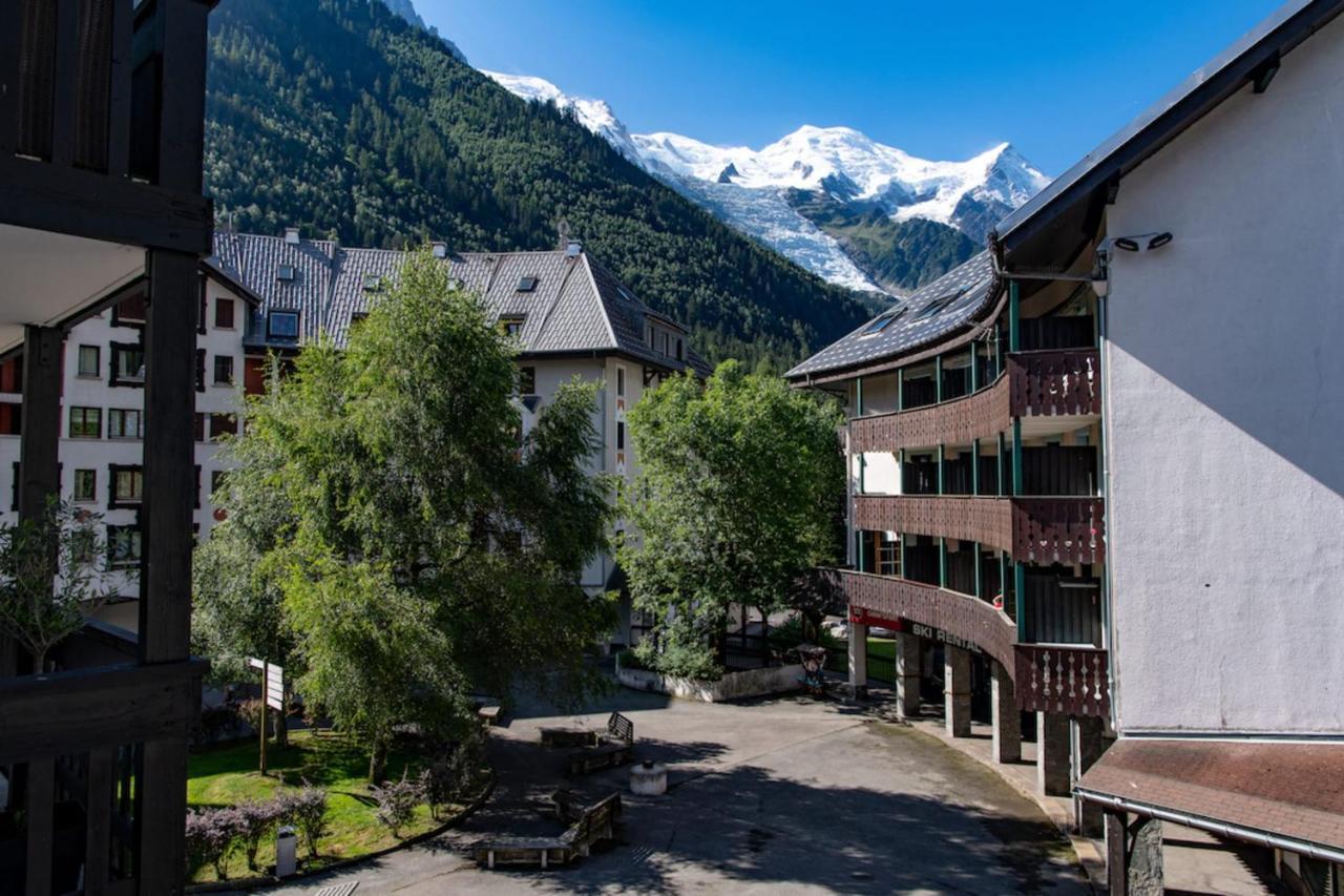 Nice Apt With Mountain View At The Foot Of Slopes Chamonix Exteriör bild